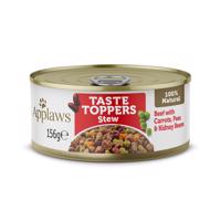 Výhodné balenie Applaws Taste Toppers Stew 24 x 156 g - hovädzie