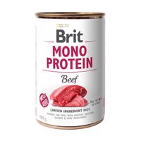 Výhodné balenie Brit Mono Protein 12 x 400 g  - hovädzie