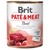 Výhodné balenie Brit Paté & Meat Adult 12 x 800 g - hovädzie