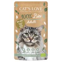 Výhodné balenie Cat's Love Bio 12 x 100 g - kačacie