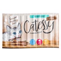 Výhodné balenie Catessy Sticks 150 x 5 g - losos a pstruh