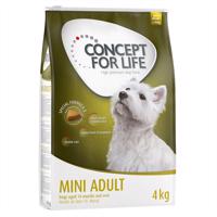 Výhodné balenie Concept for Life 2 x veľké balenie - Mini Adult (2 x 4 kg)