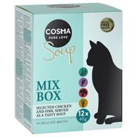 Výhodné balenie: Cosma Soup 24 x 40 g  - mix 2 (4 druhy)