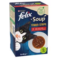 Výhodné balenie FELIX Soup Filet 12 x 48 g - lahodný výber