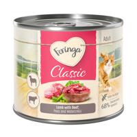 Výhodné balenie Feringa Classic Meat Menu 12 x 200 g - jahňacie a hovädzie