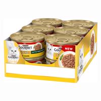 Výhodné balenie Gourmet Gold jemné šťavnaté plátky 48 x 85 g - kuracie