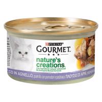 Výhodné balenie Gourmet Nature's Creations 24 x 85 g - jahňacie s paradajkou