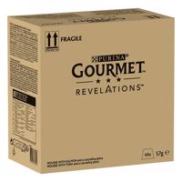 Výhodné balenie Gourmet Revelations Mousse krmivo pre mačky 48 x 57 g - losos a tuniak