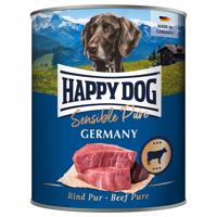 Výhodné balenie Happy Dog Sensible Pure 12 x 800 g - Germany (hovädzie)