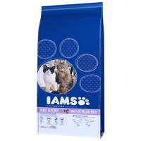 Výhodné balenie IAMS 2 x veľké balenie - Multi-Cat Households s lososom - 2 x 15 kg