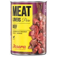 Výhodné balenie Josera Meatlovers Pure 12 x 400 g - hovädzie