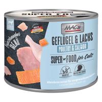 Výhodné balenie MAC's Cat Gourmet 24 x 200 g - hydinové a losos