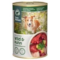 Výhodné balenie Pure Nature Adult 12 x 400 g - zverina a kuracie