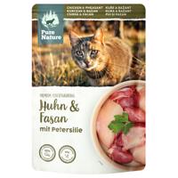 Výhodné balenie Pure Nature Feline 24 x 85 g - kuracie a bažant