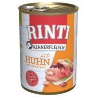 Výhodné balenie RINTI Kennerfleisch 24 x 400 g - Mix teľacie, kuracie