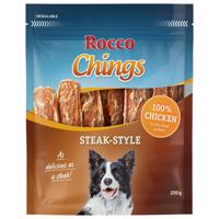 Výhodné balenie Rocco Chings Steak Style - kuracie 12 x 200 g