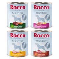 Výhodné balenie Rocco Sensitive 24 x 800 g - miešané balenie