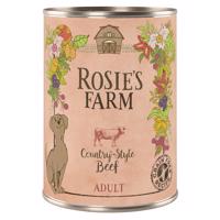 Výhodné balenie Rosie's Farm Adult 24 x 400 g  - hovädzie