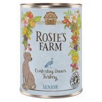 Výhodné balenie Rosie's Farm Senior 24 x 400 g  - 24 x 400 g výhodné balenie moriak