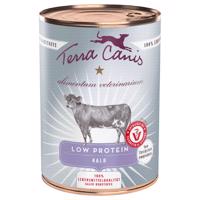 Výhodné balenie Terra Canis Alimentum Veterinarium Low Protein 12 x 400 g - teľacie