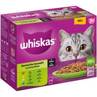 Výhodné balenie Whiskas Senior kapsičky 24 x 85 g - 7+ miešaný výber v omáčke