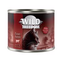 Výhodné balenie Wild Freedom Adult 12 x 200 g - Farmlands - hovädzie & kuracie