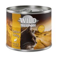 Výhodné balenie Wild Freedom Adult 12 x 200 g - Golden Valley - králičie & kuracie