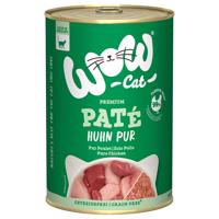 Výhodné balenie WOW Cat Adult 12 x 400 g - kuracie