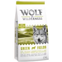 Výhodné miešané balenie 2 x 12 kg Wolf of Wilderness - jahňacie + divina