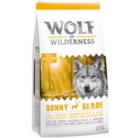 Výhodné miešané balenie 2 x 12 kg Wolf of Wilderness - losos + jahňacie