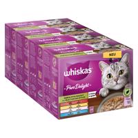 Výhodné multibalenie Whiskas Pure Delight kapsičky 144 x 85 g - miešané ragú v želé