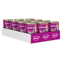 Whiskas 1+ konzervy 12 x 400 g - hovädzie v želé