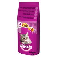 Whiskas 1+ kuracie - výhodné balenie 2 x 14 kg