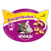 Whiskas chrumkavé taštičky -  kura a syr (8 x 60 g)