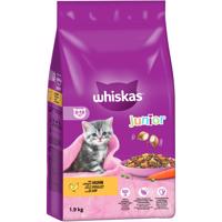 Whiskas granuly - 15 % zľava - Junior kuracie (1,9 kg)