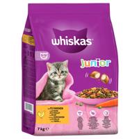 Whiskas granuly - 15 % zľava - Junior kuracie (7 kg)