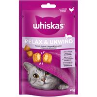 Whiskas Snacks Relax & Unwind - kuracie (45 g)