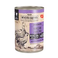 Wiejska Zagroda Cat 12 x 400 g - kuracie s kačacím