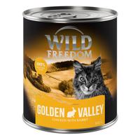 Wild Freedom Adult 6 x 800 g –bez obilnín - Golden Valley - králičie a kuracie