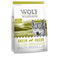 Wolf of Wilderness Green Fields jahňacie - 1 kg