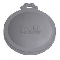 Wolf of Wilderness veko na konzervu - 1 kus, Ø 7,5 cm (400 g) + Ø 10 cm (800 g)