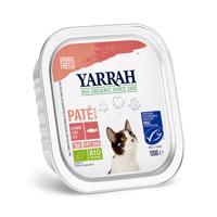 Yarrah Bio Paté 6 x 100 g - losos & Bio morská riasa