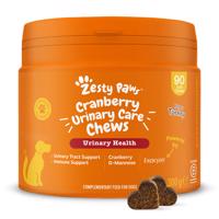 Zesty Paws Urinary Care Chews s brusnicami - 90 žuvacích tabliet